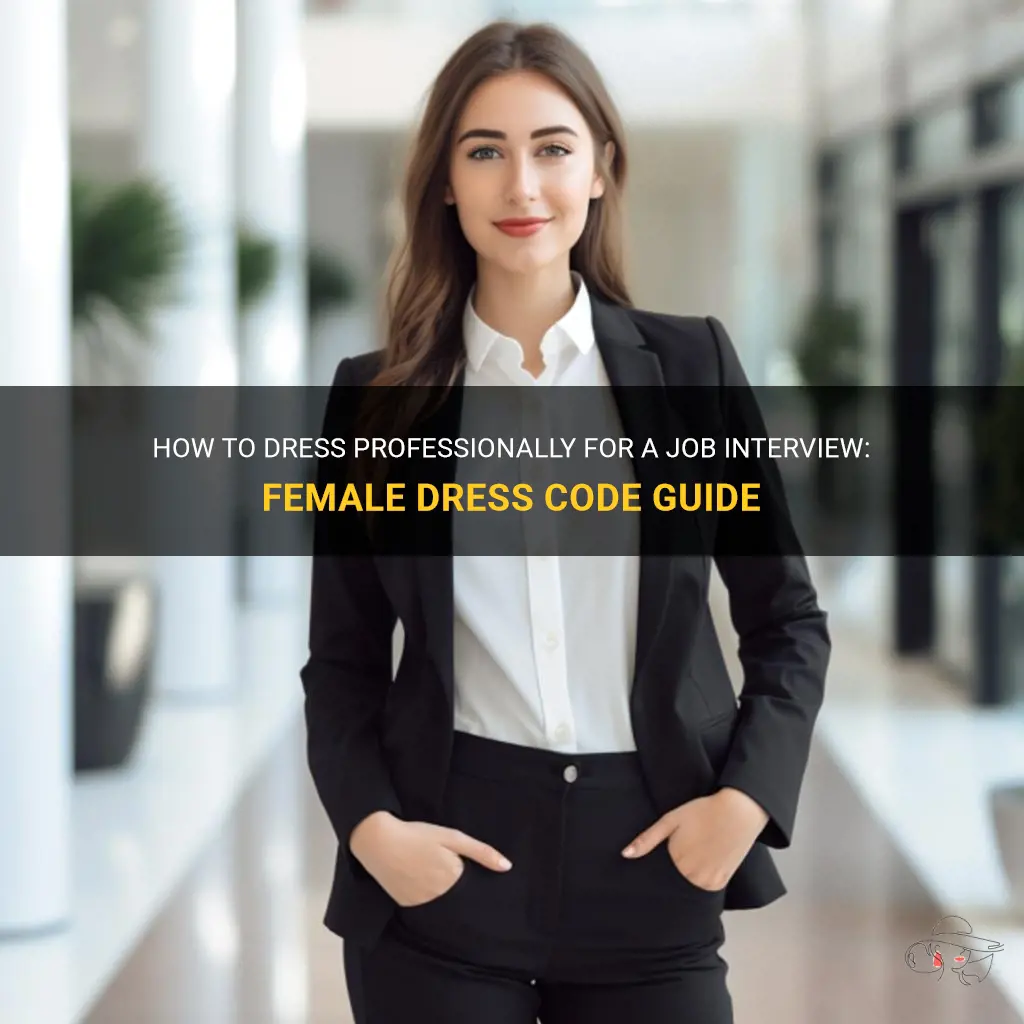 How To Dress Professionally For A Job Interview: Female Dress Code ...