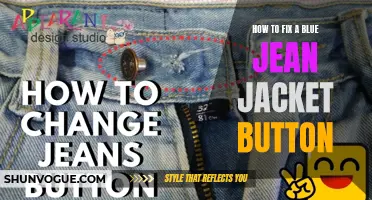 The Ultimate Guide to Fixing a Blue Jean Jacket Button
