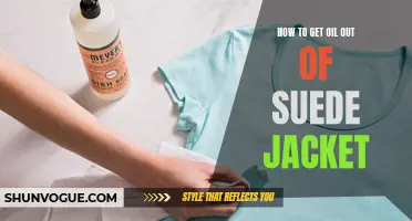 Effective Methods to Remove Oil Stains from a Suede Jacket