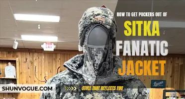 Easy Ways to Get Puckers Out of Your Sitka Fanatic Jacket