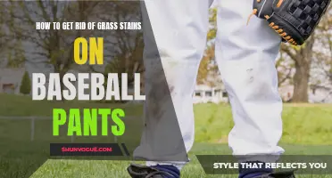 The Ultimate Guide to Removing Grass Stains from Baseball Pants