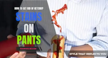 How to Remove Ketchup Stains on Pants: A Guide for Spotless Dressing