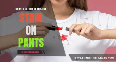 Effective Ways to Remove Lipstick Stains from Pants