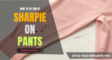 Tips and Tricks on Removing Sharpie Stains from Pants