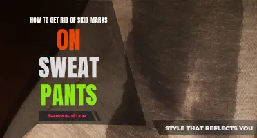 Effective Ways to Remove Skid Marks from Sweat Pants