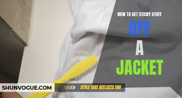 Easy Ways to Remove Sticky Residue from Your Jacket