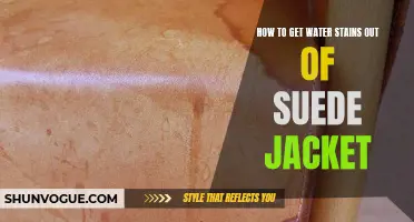 How to Remove Water Stains from a Suede Jacket: Effective Techniques