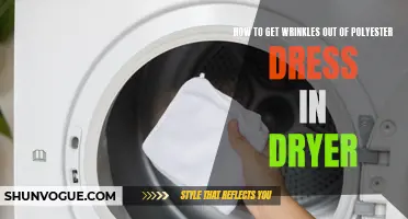 Removing Wrinkles from a Polyester Dress in the Dryer: A Step-by-Step Guide