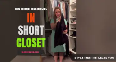 Maximizing Closet Space: Creative Ways to Hang Long Dresses in a Short Closet