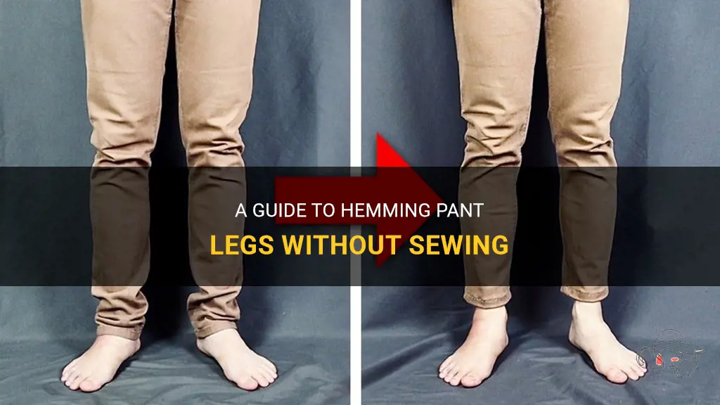 A Guide To Hemming Pant Legs Without Sewing | ShunVogue
