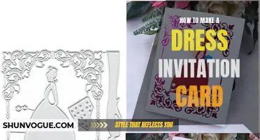 How to Create a Charming Dress Invitation Card for Your Special Occasion