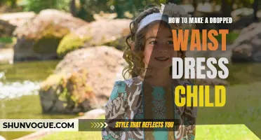 How to Create a Child's Dropped Waist Dress