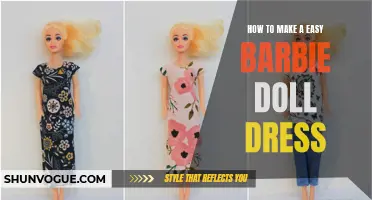 Simple Steps to Make an Easy Barbie Doll Dress