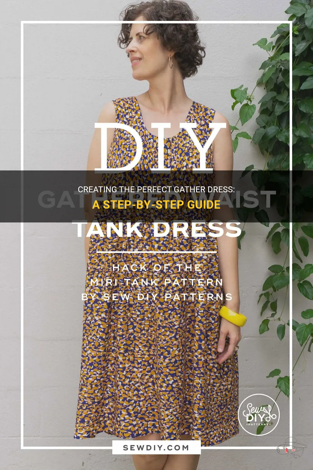 how to make a gather dress