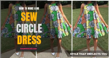 A Step-by-Step Guide to Creating a No Sew Circle Dress