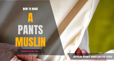 Mastering the Art of Creating a Pants Muslin