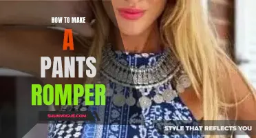 Step-by-Step Guide: Crafting Your Own Stylish Pants Romper