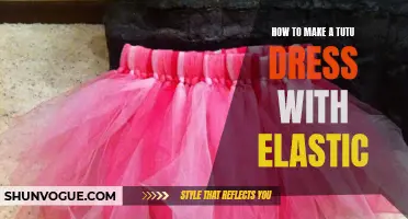 Creating a Stunning Tutu Dress with Elastic: The Ultimate Step-by-Step Guide