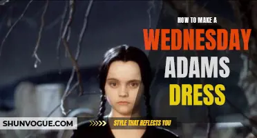 How to Create a Wednesday Adams Dress: A Step-by-Step Guide