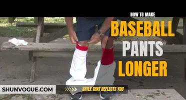 Lengthen Your Baseball Pants with These Simple Tips