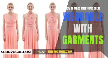 Take Your Bridesmaid Dress from Wedding to Everyday: How to Make It Wearable with Other Garments