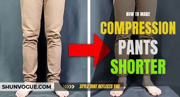 7 Tips for Making Your Compression Pants Shorter