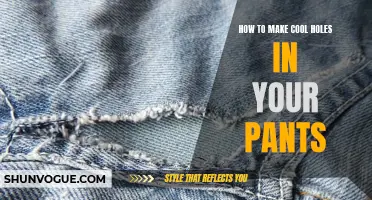 Unleash Your Creativity: Making Stylish Holes in Your Pants