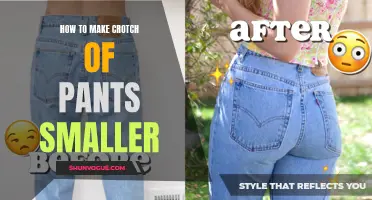 Simple Tips for Adjusting the Crotch of Your Pants for a Better Fit