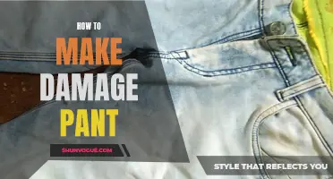 Unleash Your Creativity: How to Make DIY Distressed Pants