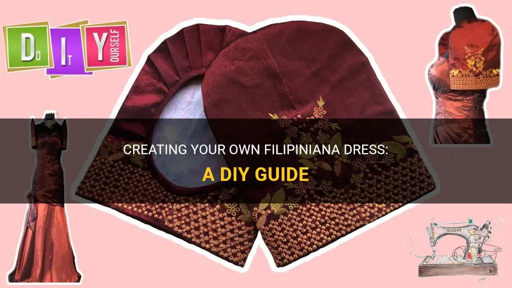how to make diy filipiniana dress