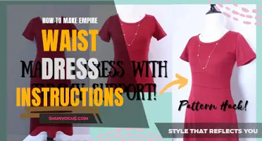 Step-by-Step Guide: Creating Your Own Empire Waist Dress - Easy Instructions