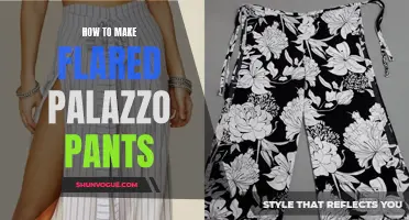 The Ultimate Guide to Crafting Flared Palazzo Pants: Step-by-Step Instructions