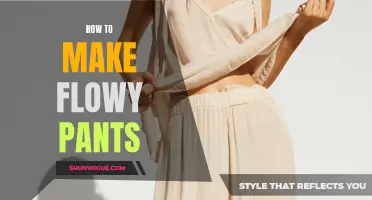 Creating Flowy Pants: A Step-by-Step Guide to Achieving Effortless Style