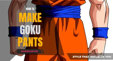 How to Create Goku Pants: Step-by-Step Guide