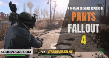 Explosive Tips: How to Make Grenades Explode in Pants in Fallout 4