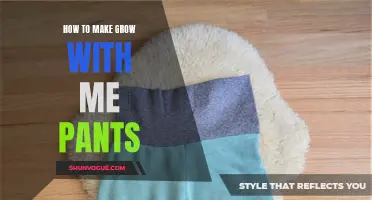 Tips for Making Your Own Grow with Me Pants
