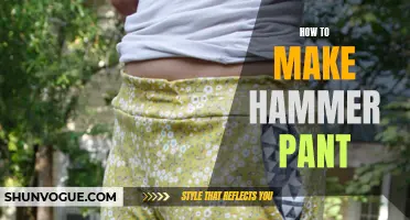 Master the Art of Crafting Your Own Hammer Pants