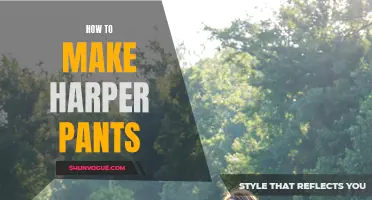How to Craft Stylish Harper Pants with Ease