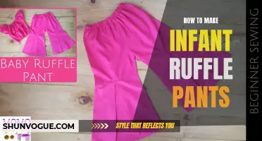How to Create Charming Ruffle Pants for Infants