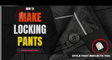 How to Create Your Own Locking Pants at Home