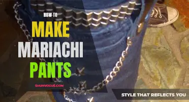 The Ultimate Guide to Crafting Your Own Mariachi Pants