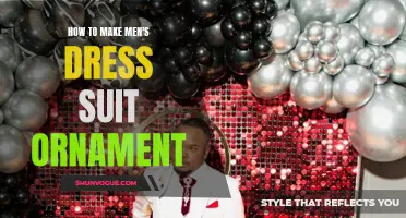 The Ultimate Guide to Creating Stylish Men's Dress Suit Ornaments
