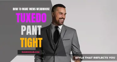 How to Achieve a Snug Fit with Your Men's Wearhouse Tuxedo Pants