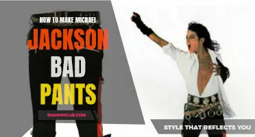 Creating the Ultimate Guide to Crafting Michael Jackson's Bad Pants