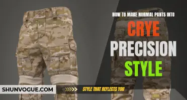 How to Easily Transform Regular Pants into Crye Precision Style