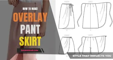 Creating a Stylish Overlay Pant Skirt: A Step-by-Step Guide