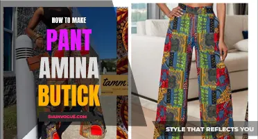 Master the Art of Creating Perfect Pant Amina Butick with These Expert Tips
