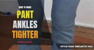 How to Make Pant Ankles Tighter: Easy Tricks and Techniques