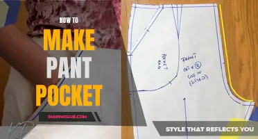Crafting the Perfect Pant Pocket: A Step-by-Step Guide