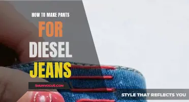 Crafting Your Own Stylish Diesel-Inspired Jeans: A Step-by-Step Guide